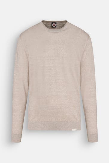 COLMAR Leinenmix-Pullover greige