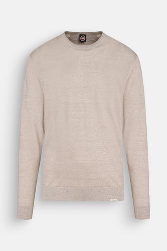 COLMAR Leinenmix-Pullover greige