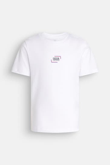 JACK & JONES T-Shirt weiß