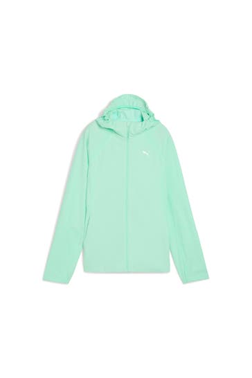PUMA Laufjacke türkis
