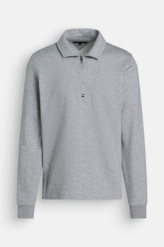 TOMMY HILFIGER Sweat-Troyer grau