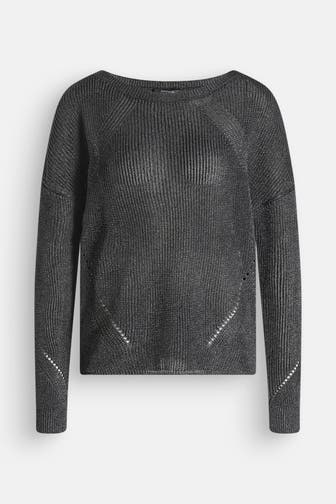 COMMA, Strickpullover anthrazit