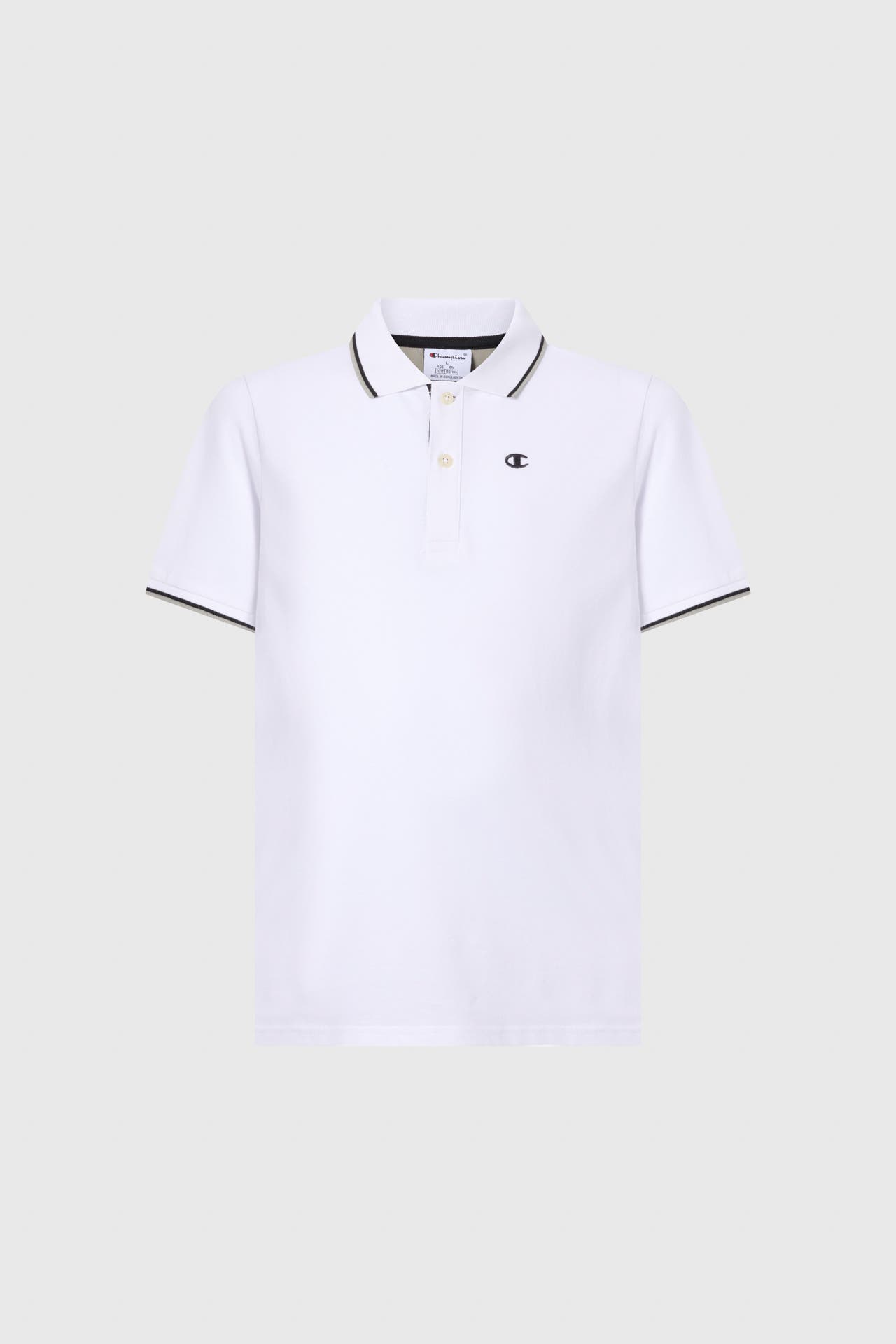 CHAMPION Polo-Shirt weiß, Bild 1