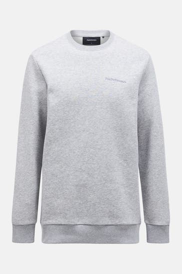 PEAK PERFORMANCE Sweatshirt hellgrau