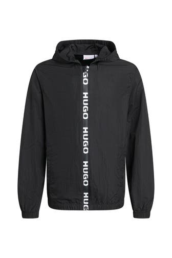 HUGO Übergangsjacke schwarz