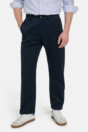 GANT Chino dunkelblau straight