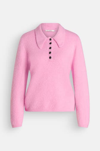 GESTUZ Wollmix-Pullover rosa