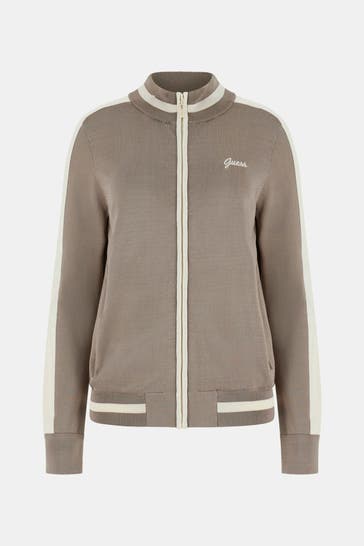 GUESS Strickjacke graugrün
