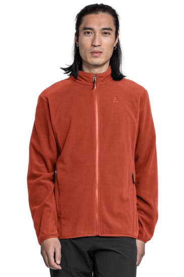 SCHÖFFEL Fleecejacke dunkelrot
