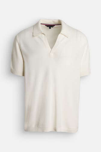 TOMMY HILFIGER Strickshirt ecru