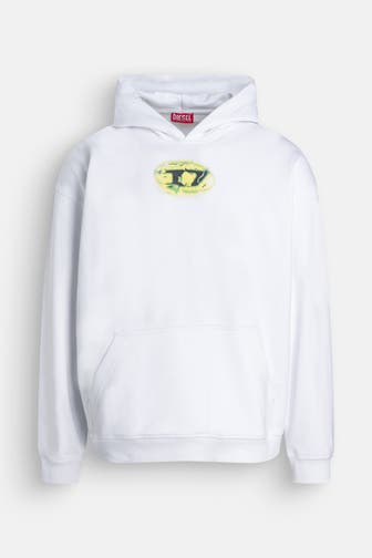 DIESEL Hoodie weiß