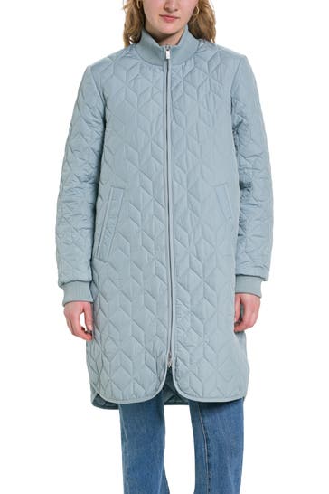 ILSE JACOBSEN Light-Steppmantel aqua