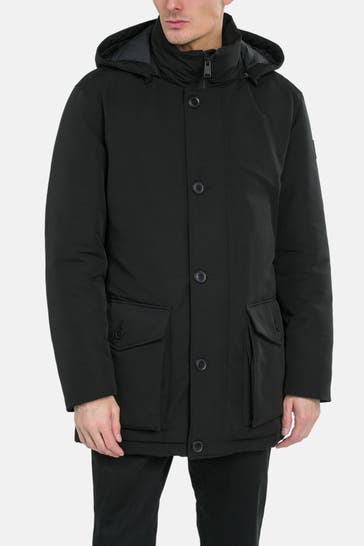 BOSS ORANGE Parka 'Osias' schwarz