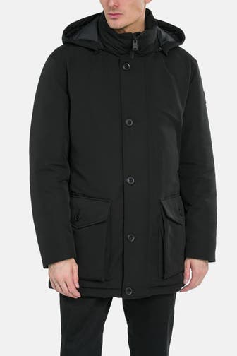 BOSS ORANGE Parka 'Osias' schwarz