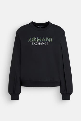 ARMANI EXCHANGE Sweatshirt schwarz