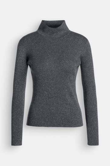 LUISA CERANO Strickpullover grau