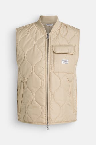 GUESS Light-Steppweste beige