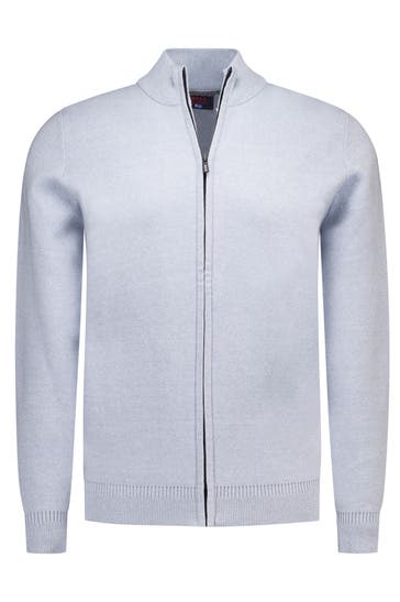 NEW ZEALAND AUCKLAND Strickjacke hellblau