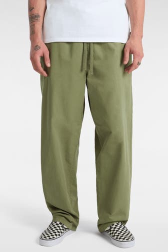 VANS Stoffhose oliv