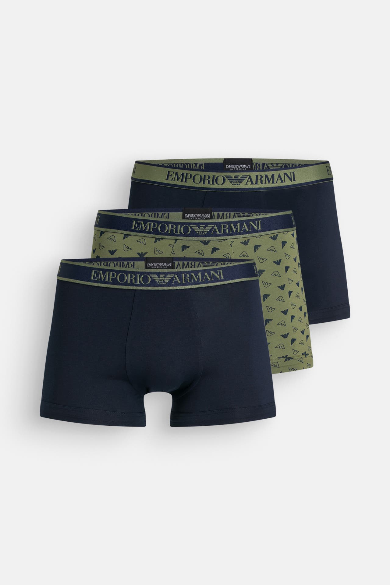 EMPORIO ARMANI 3er-Pack Boxer Trunks mehrfarbig, Bild 1