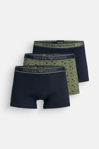 EMPORIO ARMANI 3er-Pack Boxer Trunks mehrfarbig
