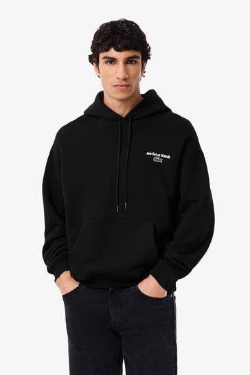 LACOSTE Hoodie schwarz