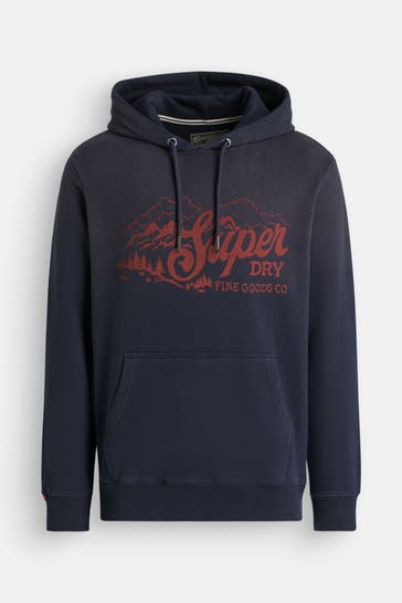 SUPERDRY Hoodie dunkelblau