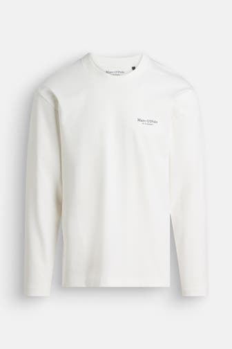 MARC O'POLO DENIM Longsleeve weiß