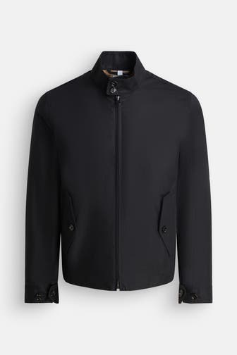 BURBERRY Übergangsjacke 'Pilkington' schwarz
