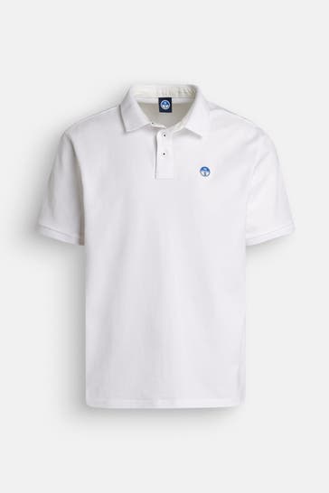 NORTH SAILS Polo-Shirt weiß