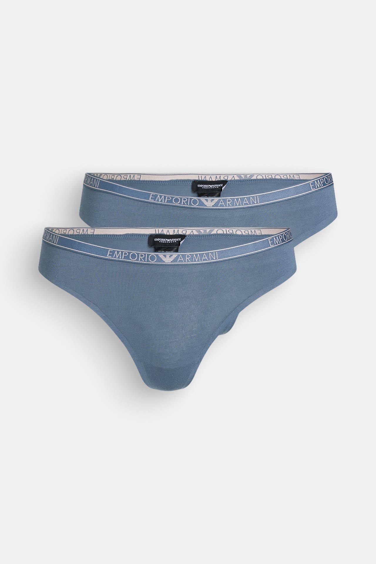EMPORIO ARMANI 2er-Pack Strings graublau, Bild 1