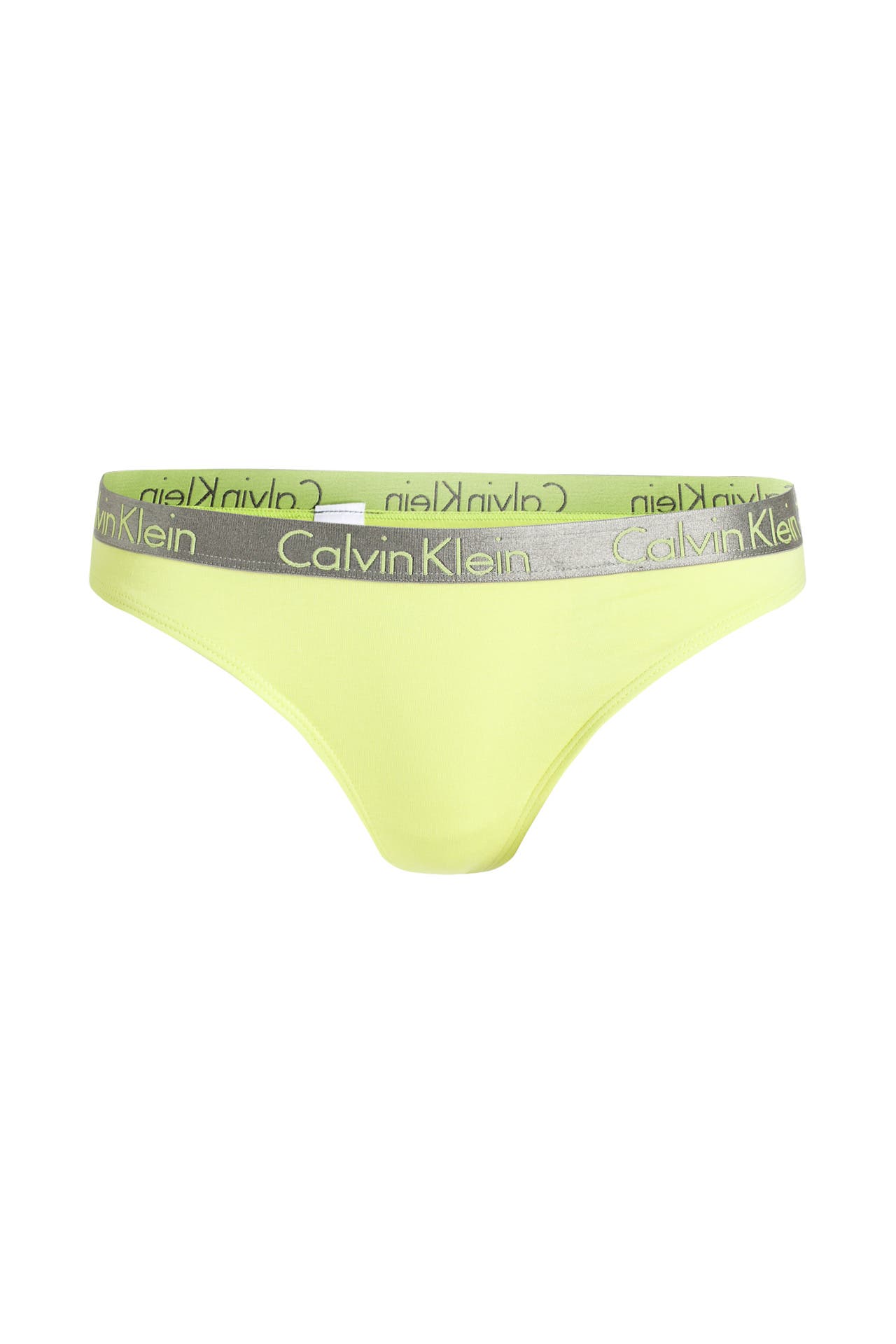 CK UNDERWEAR String neongelb, Bild 1