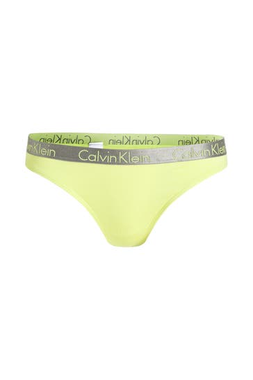 CK UNDERWEAR String neongelb