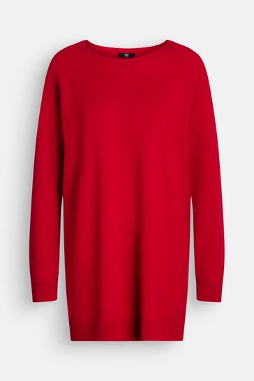 RIANI Wollkleid rot