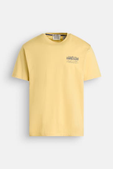 SCOTCH & SODA T-Shirt gelb