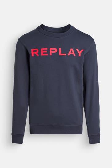 REPLAY Sweatshirt navy