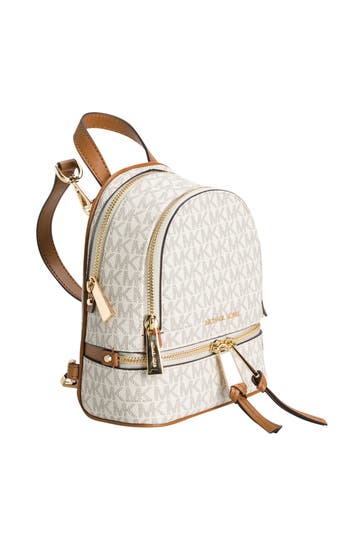 MICHAEL MICHAEL KORS Rucksack weiß gemustert