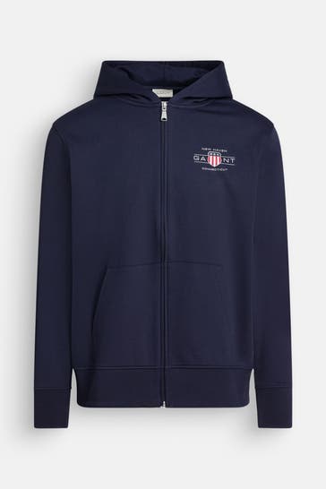 GANT Sweatjacke navy