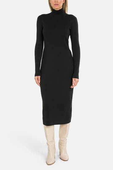 CALVIN KLEIN - Strickkleid schwarz