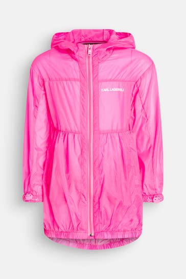 KARL LAGERFELD Übergangsjacke neonpink