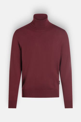 HECHTER Paris Wollpullover burgunder