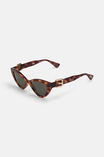 MOSCHINO Sonnenbrille braun tortoise