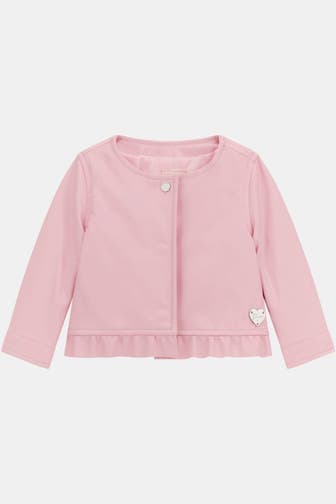 GUESS Kunstleder-Jacke rosa