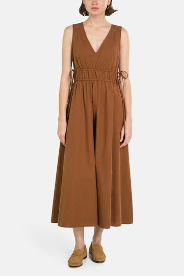 MARC O'POLO DENIM Midikleid braun