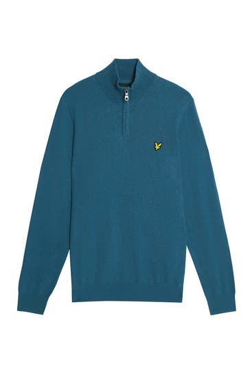 LYLE&SCOTT Strick-Troyer azurblau