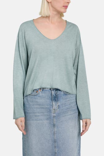 DRYKORN Strickshirt 'Somaija' hellblau