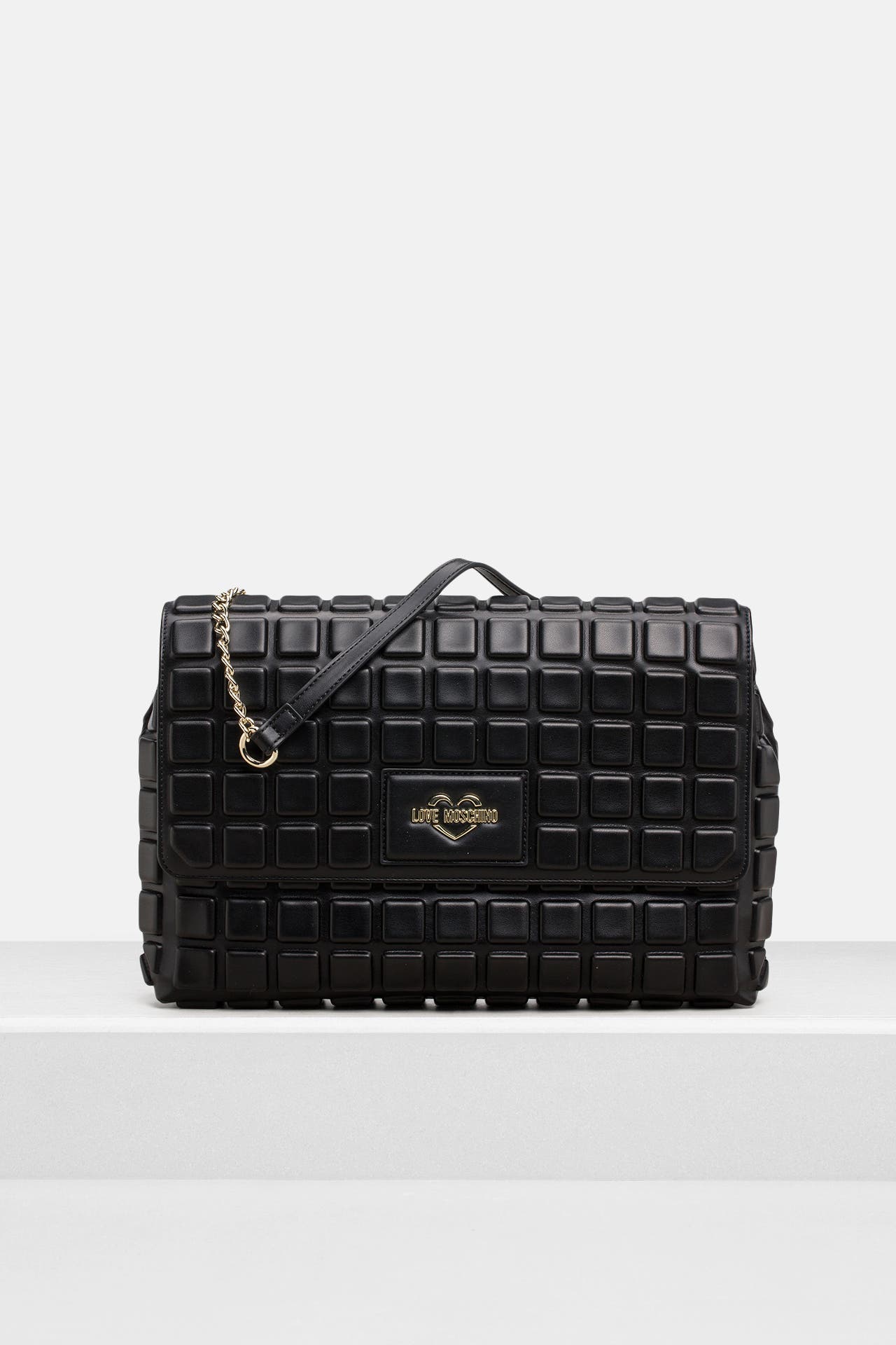 LOVE MOSCHINO Schultertasche schwarz, Bild 1