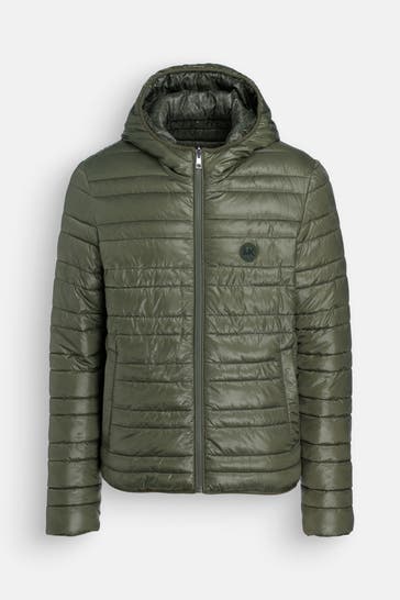 MICHAEL KORS Light-Stepp-Jacke oliv