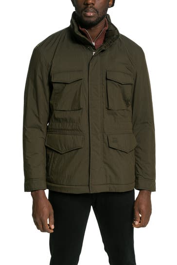 WOOLRICH Übergangsjacke 'Ripstop' oliv