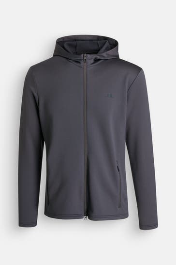 J.LINDEBERG SPORTSWEAR Fleecejacke 'Aerial' anthrazit